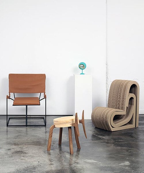 AI interpretations of iconic modernist furniture is brought to life for exhibition in barcelona