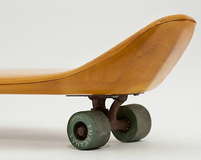 new exhibition at london's design museum glides through the evolution of skateboards